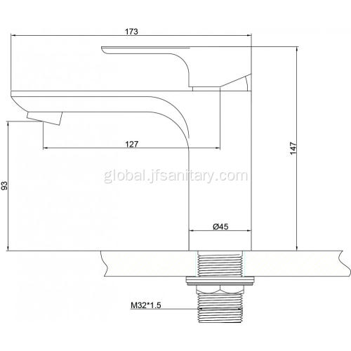  Bathroom Faucets New Single Lever Restroom Basin Taps Supplier